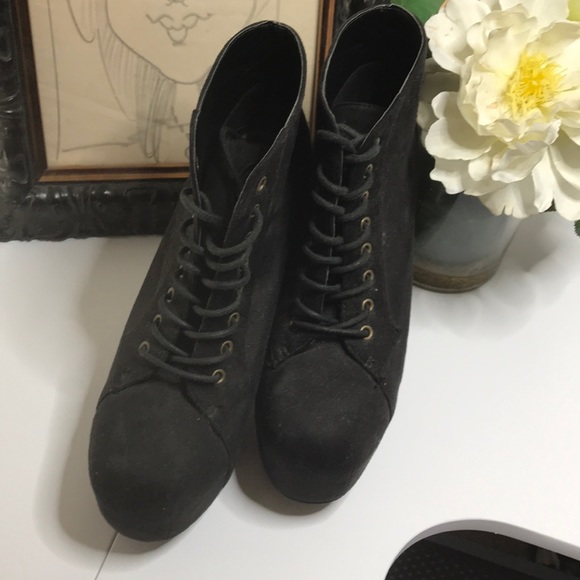 Black Ankle Booties - Picture 4 of 4